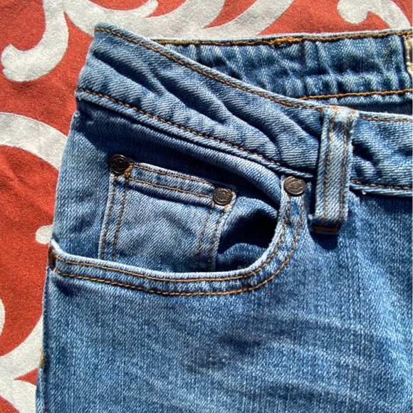 American Rag Low rise Jeans Super Flare size 2 26 short - Picture 8 of 16